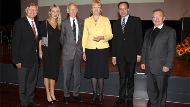 (v.l.): Helmut Sauer (Salzgitter), Dr. Martina Krogmann, Wilhelm von Gottberg, Erika Steinbach MdB, Oliver Dix, Dr. Joachim Giela