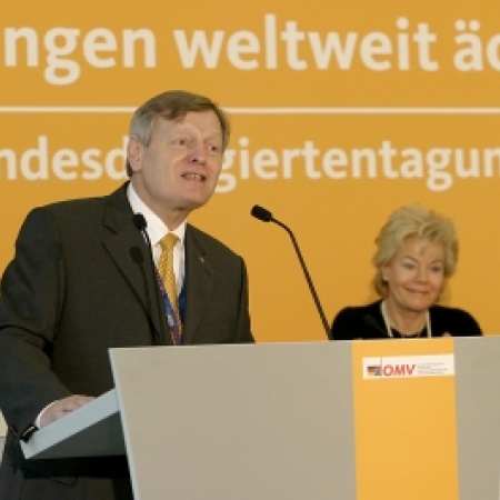 Bundesvorsitzender Helmut Sauer